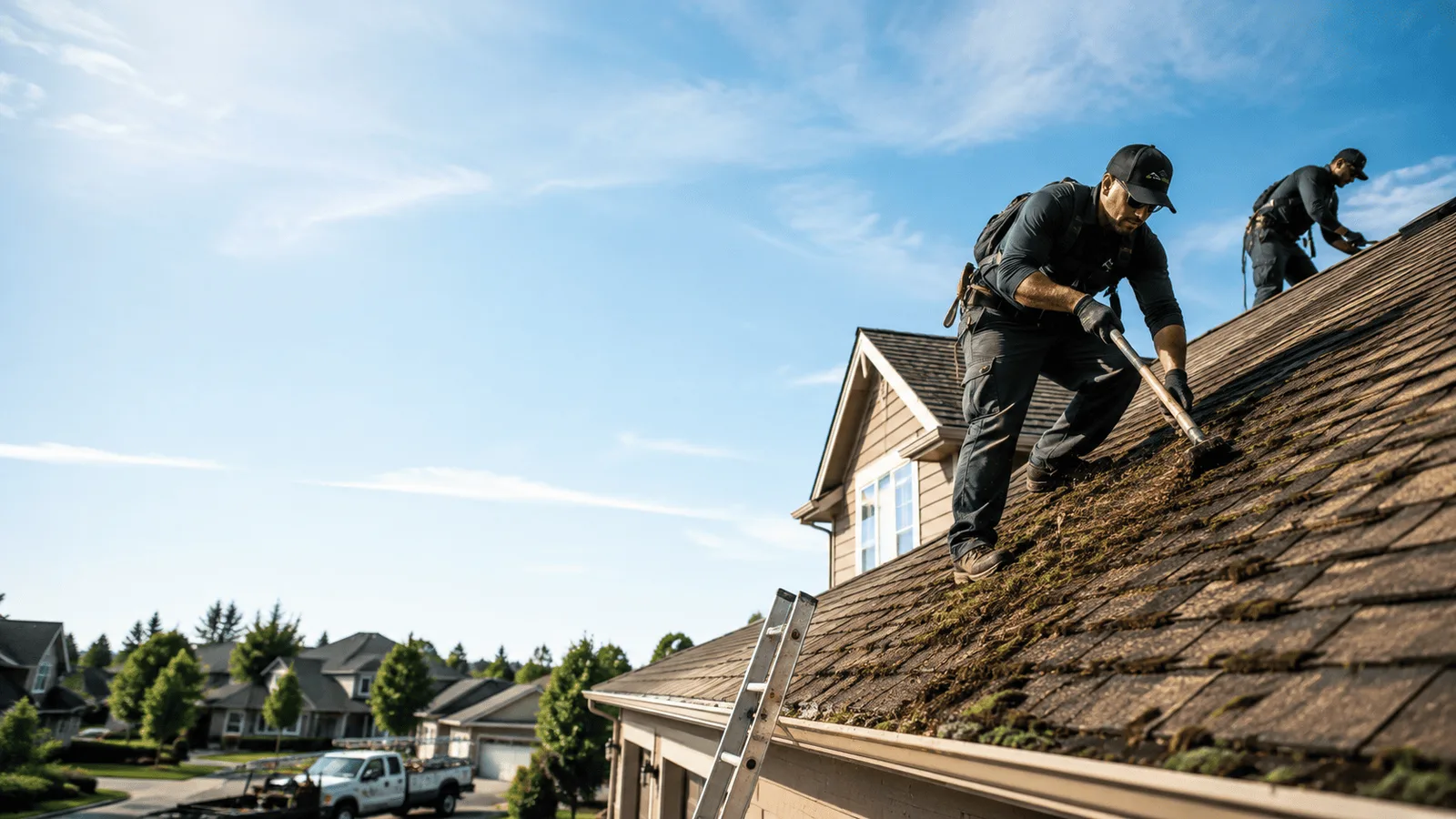 Roof Moss Removal in Salina, OK near me